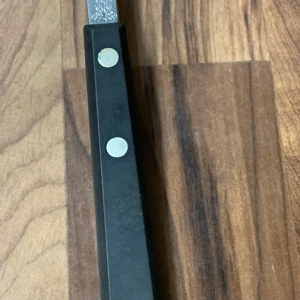 Vintage EKCO Forge Stainless USA Serving Meat Fork 11.5
